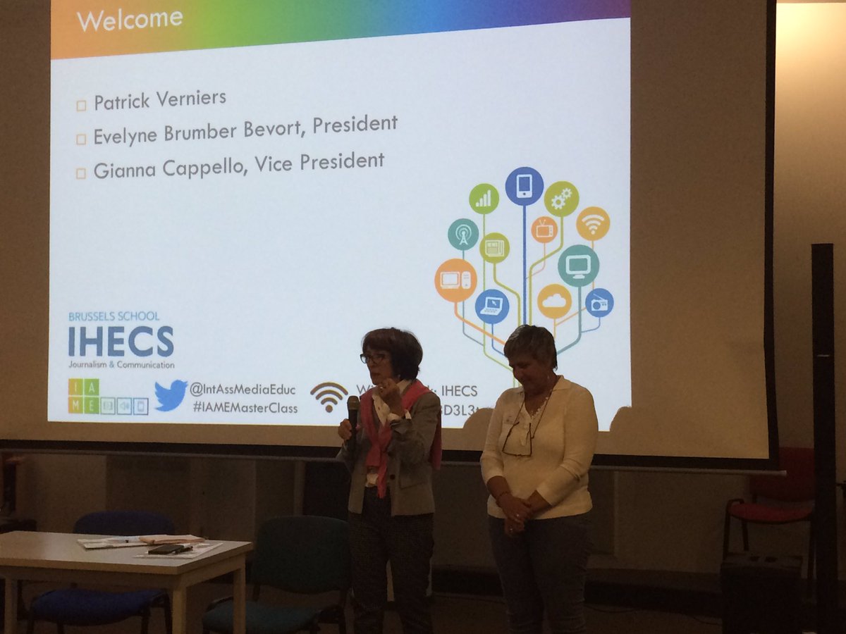 bat_campion's tweet photo. Media Education, Politics and Society: starting of #IAMEMasterClass @ihecs #mediaeducation #medialiteracy #ihecseam https://t.co/xWFHxZjVLr