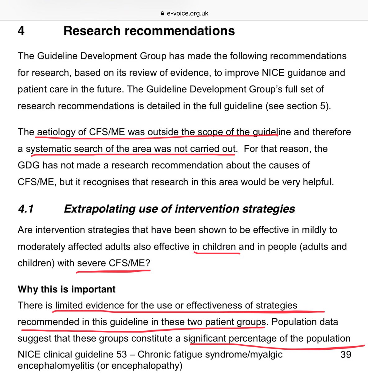 consent_patient's tweet photo. 2007 guideline on #MECFS  extrapolated #opinionNotEvidenceBased recommedations + #MEinterventions with no evidence eg activity management [ gradual increases in all activity, GET for #kidsWithME and #SevereME ] , a significant % of the population #GPnews   https://t.co/yOxVXdfzBn https://t.co/JvdKdWSWuJ