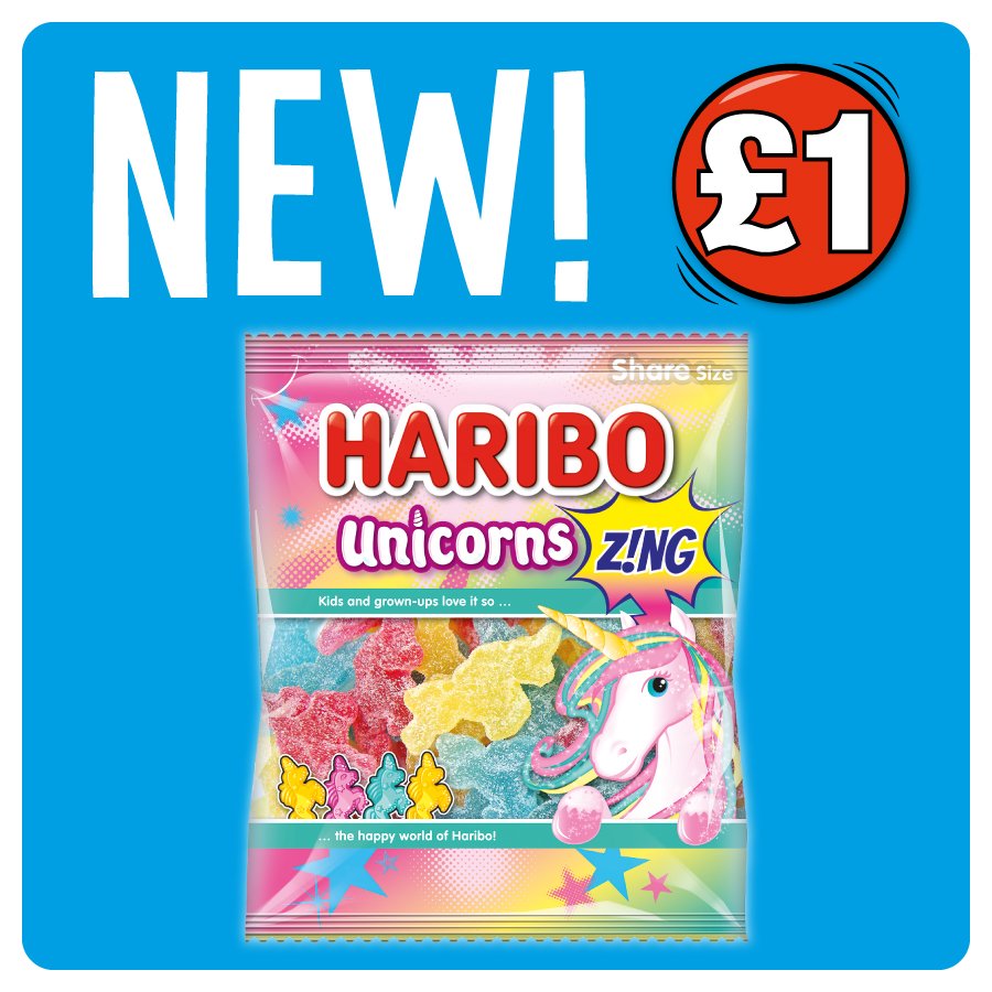 Yasss 😍 Haribo sweets are now magical Unicorns 🦄