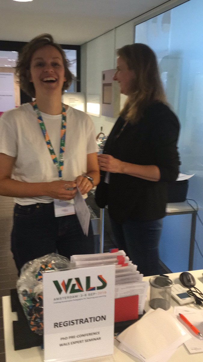 Voorbereidingen voor de PhD preconference voor #WALS2019 in volle gang! <a href="/WALS_2019/">WALS2019</a>