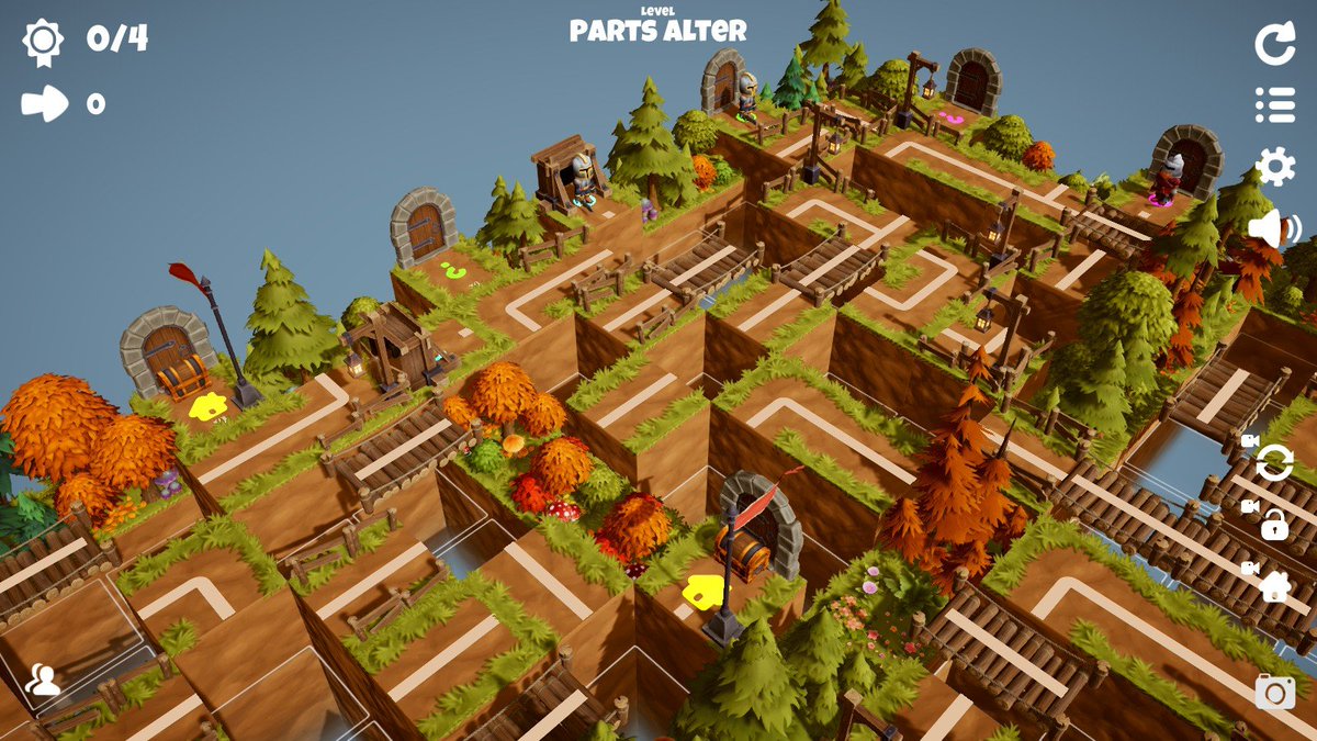 Today as promised, the game was updated with first free of level packs. 10 fresh levels with higher complexity. 

This pack is revolving around how a small change of rules or shuffle can completely change a seemingly similar levels.

Enjoy! 😃

#indiegame #puzzle #madewithunity