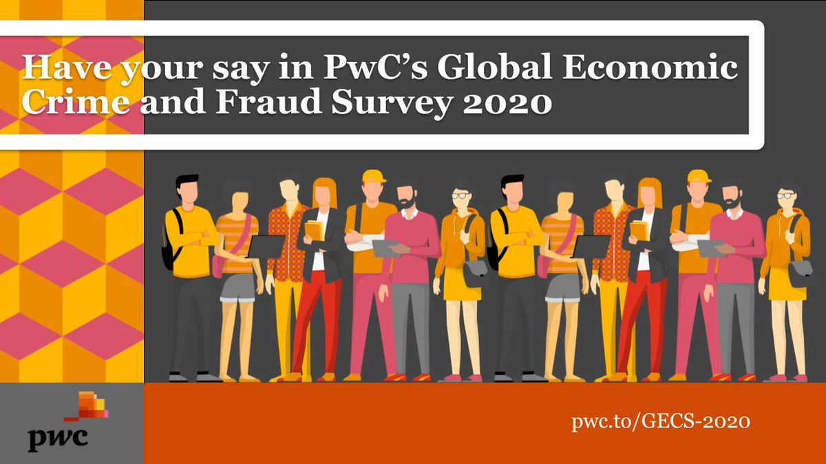 When faced with Fraud and Crime, how does your response compare to your competitors? Take our Global Economic Crime and Fraud Survey and receive a personalized benchmark report. pwc.to/GECS-2020