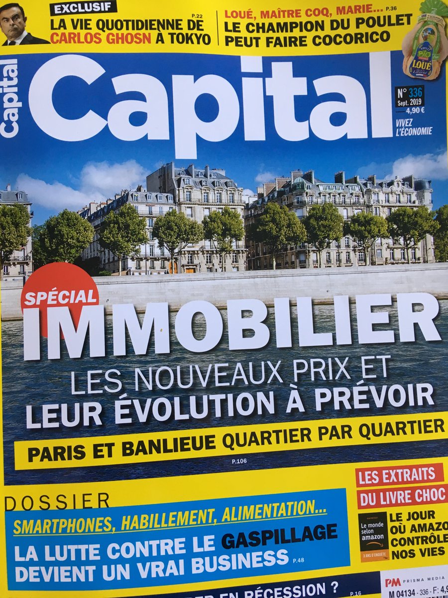 laura_makary's tweet photo. Le nouveau numéro de @MagazineCapital est en kiosques, avec un gros dossier immo en couv. J'y signe trois pages sur les nouvelles façons de vendre son bien ! Et (rien à voir) le portrait d'un entrepreneur spécialisé dans la streetfood thaï :) https://t.co/i6yDG20lkS