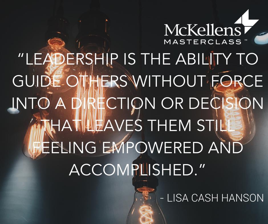 #MondayMotivation 

Today's Monday Motivation comes from #Entrepreneur Lisa Cash Hanson, CEO of <a href="/Snuggwugg/">Snuggwugg®</a>. How do you define #Leadership and what does it mean for you?