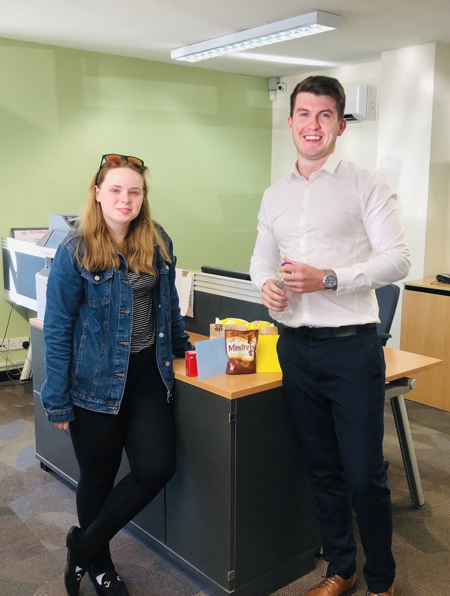 leah_erac's tweet photo. Sad to see our 3 month intern Charlotte go, but wishing her all the best in her final year of uni! 💚#U2GoodToBeTrue https://t.co/YFO5SMbGB3