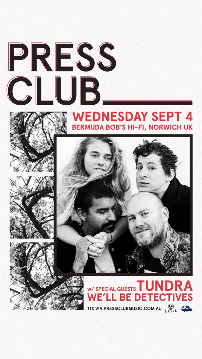 Only a couple days to go until this BEAUTY!!! It’s not too late to grab yourself a ticket from the following link and have the best damn Wednesday night of ya life 🎫 eventbrite.co.uk/e/press-club-t…