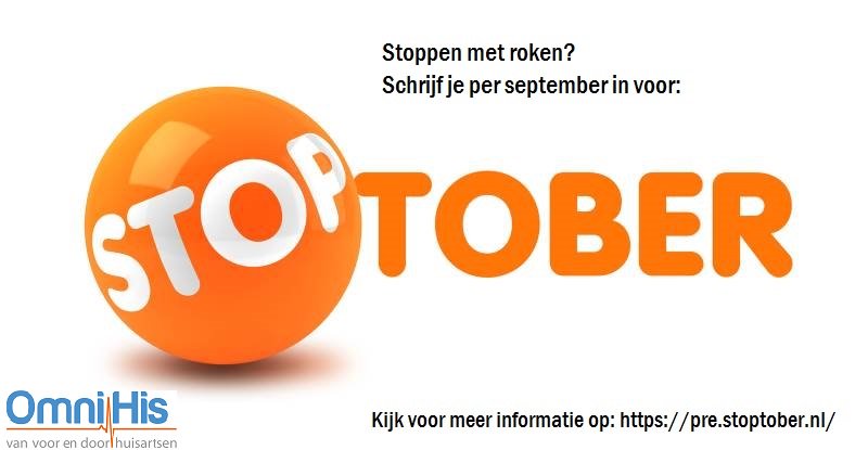 Wilt u uw patiënten ondersteunen tijdens Stoptober? Kijk dan op rokeninfo.nl voor meer informatie! #stoptober #gezondheid #health #2019 #his #omnihis