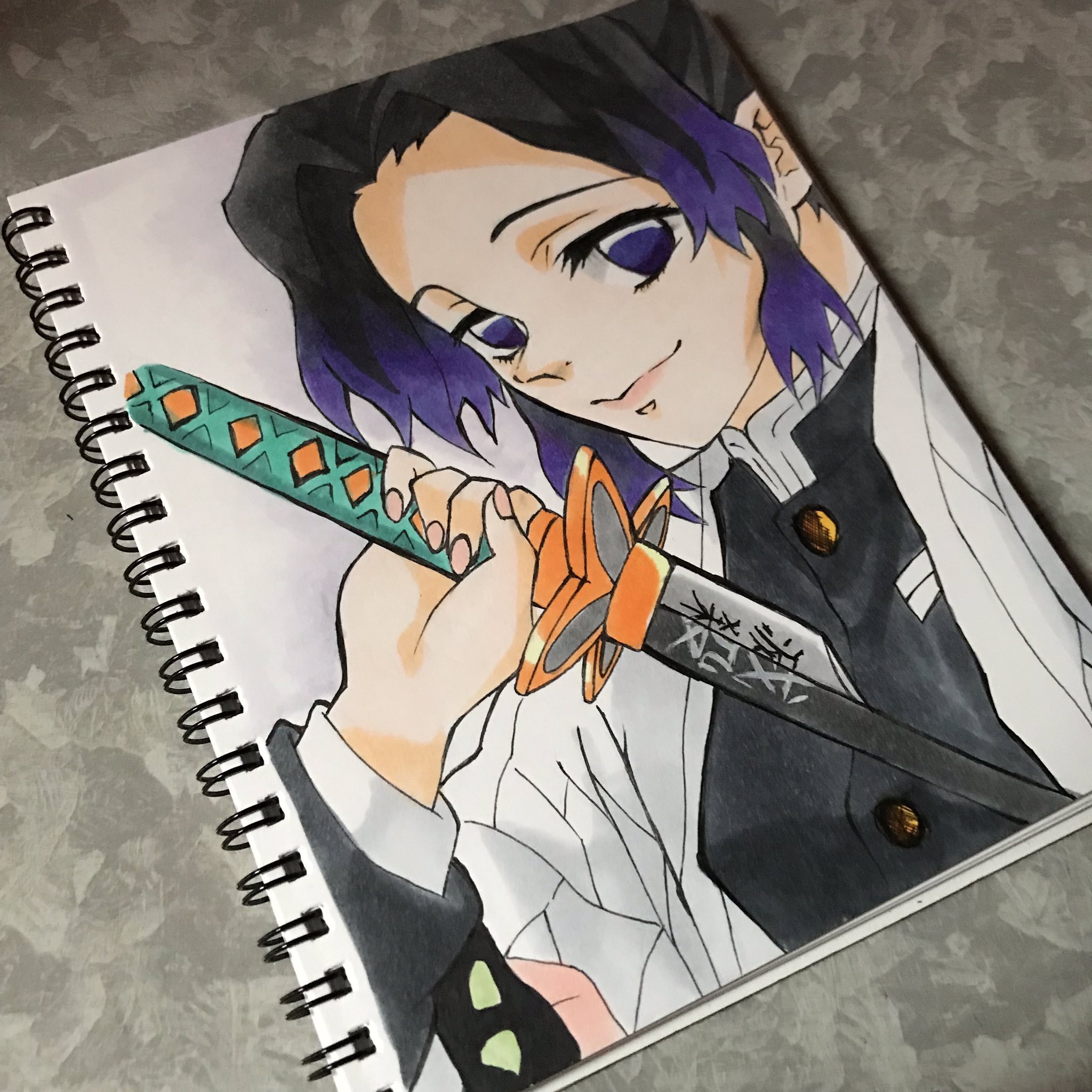 Akane A Twitter 胡蝶しのぶちゃん描いてみました 鬼滅の刃 胡蝶しのぶ イラスト 模写 絵描き Akane A Twitter 胡蝶しのぶちゃん描いてみました 鬼滅の刃 胡蝶しのぶ イラスト 模写 絵描き