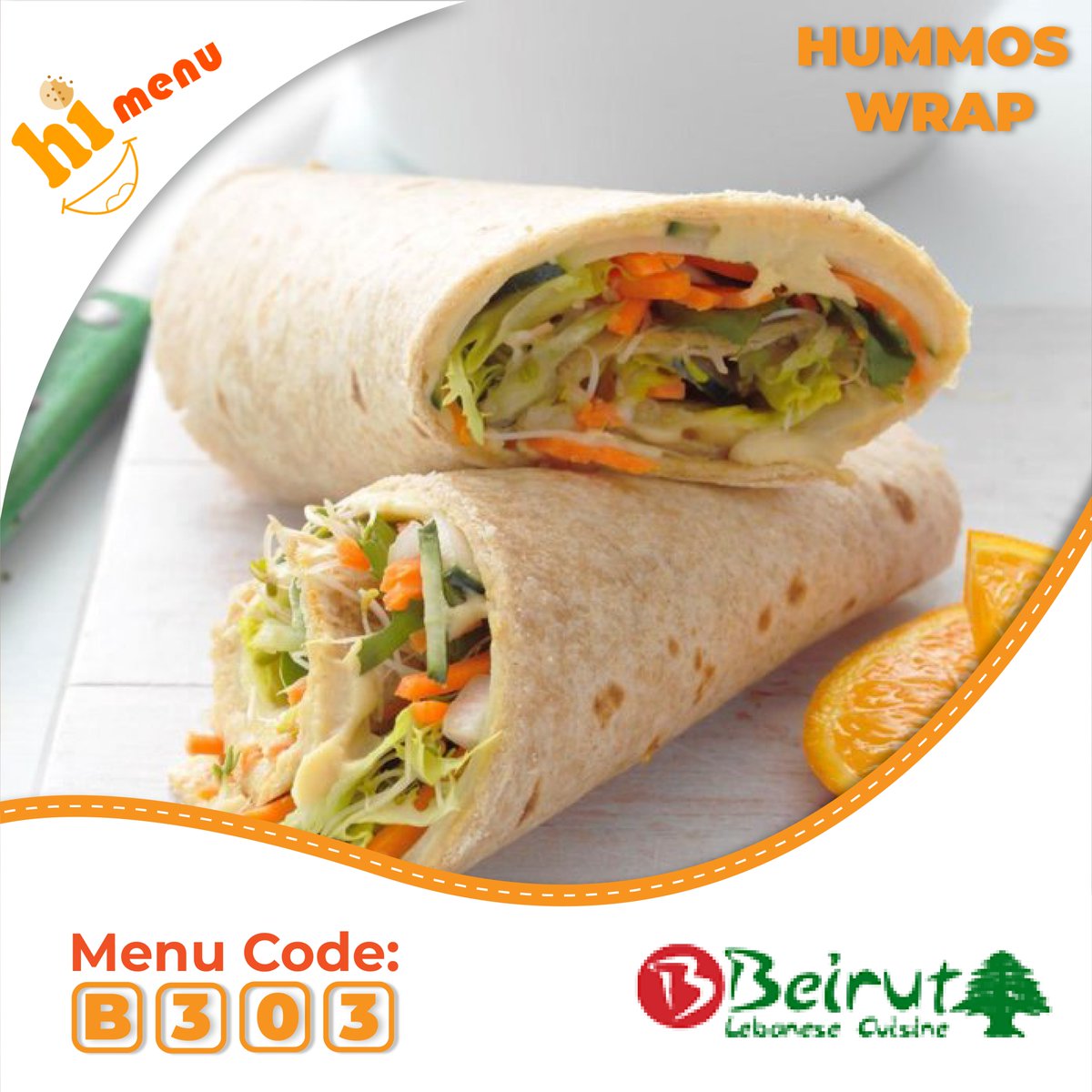 himenuke's tweet photo. Hummos Wraps 🌮🌮🌮 at Two Beirut Restaurant
Download the HiMenu App . MENU CODE: B303 #TwoBeirut #hummoswraps #hummos  #menuapp #sayhimenu #himenu #himenuapp #menu #foodmenu #menudesigns #restaurantsmenu #hotelsmenu #hotels #restaurants #zaidimarvels #meals #MondayMotivation https://t.co/rkYmIGxQi2