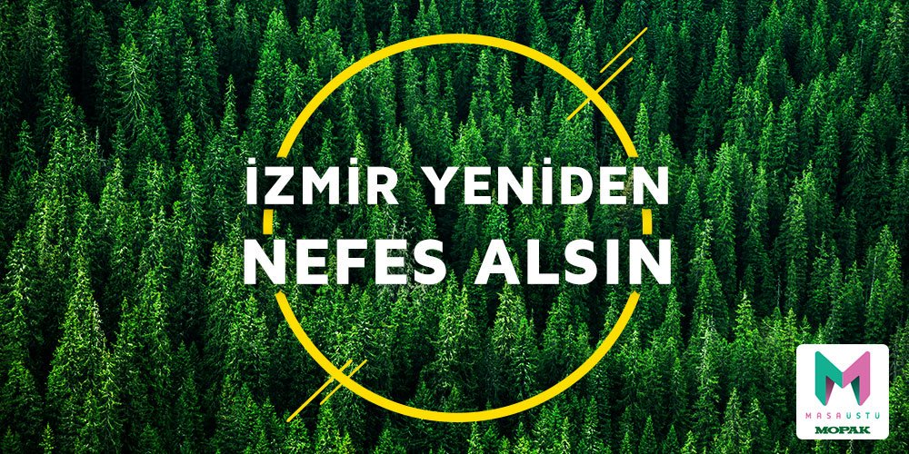 İzmir bizim evimiz! 
 
Meydana gelen orman yangınlarıyla tahrip olan güzel evimizi eskisinden daha yeşil bir görünüme kavuşturmak için biz de <a href="/TemaVakfi/">TEMA Vakfı</a> aracılığıyla fidan bağışımızı yaptık. 🌱
 
Şimdi o fidanları korumak ve sevgiyle büyütmek hepimizin görevi. 😊