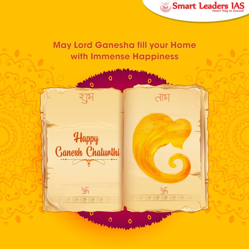 SMARTLEADERSIAS's tweet photo. Let Lord Ganesha bring all the happiness to your life. 

#GaneshChaturthi #GanpatiBappaMorya #GaneshChaturthi2019 #Ganesha https://t.co/oNDGdRXvBT