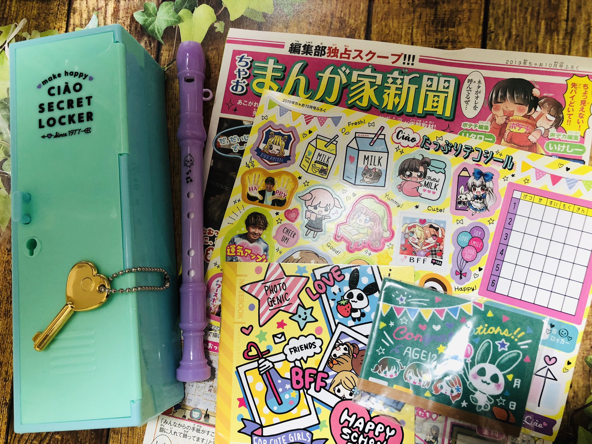 【新品・未使用/ちゃお】文具・ノート付録まとめ ちゃお 付録 ノートセット - メルカリ