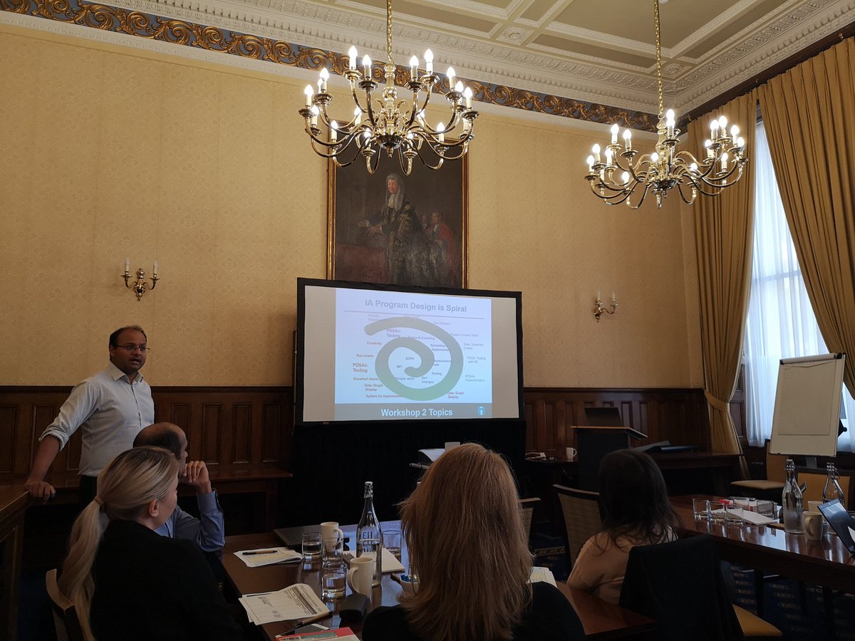 o_bevin's tweet photo. Delighted to be at Day 1, Workshop 2 of the IHI Improvement Advisor programme.
A fantastic opportunity to take a deep dive into a topic that I love: the science of improvement. Looking forward to bringing the knowledge I gain back to my role. #wave61 #improvementadvisor https://t.co/yoUY3DdpNk