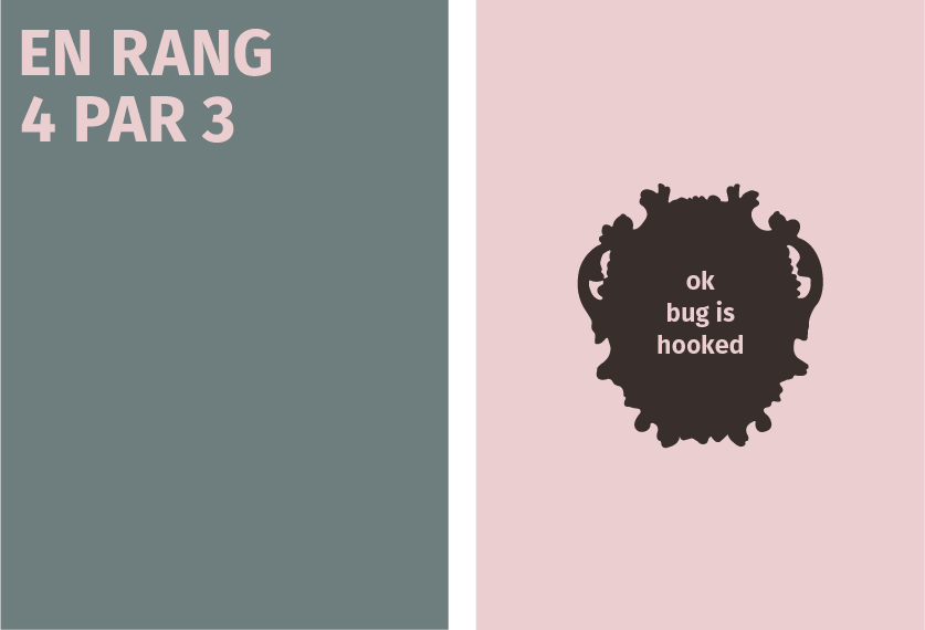 Bug_Agency's tweet photo. *C’EST LA RENTRÉE : en rang 4 par 3  ! https://t.co/NB9uKy5R9C