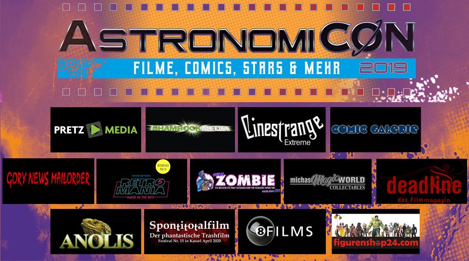 Unter anderem sind folgende Labels und Händler auf der <a href="/AstronomiConKS/">AstronomiCON Kassel</a> 
Pretz-Media, Shamrock Media, Cinestrange Extreme, Comic Galerie, Gory News, RETRO MANIA, Neon Zombie, Michas Magic World, DEADLINE - DAS FILMMAGAZIN, Anolis Entertainment, ..

#kassel #kslive #documentaHalle