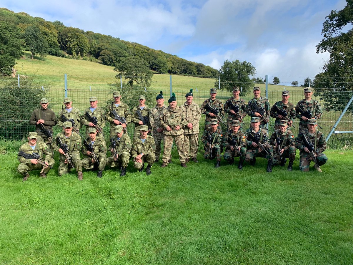 RIrishRegiment's tweet photo. Day 3 ADE19 - big welcome to our #DefEng partners @UKinBelarus & @UKinMoldova.
2 R IRISH facilitating their trg needs ahead of Ex CP19π΄σ §σ ’σ ·σ ¬σ ³σ Ώ
A great package awaits them βacross the cattle gridβ & over the Fan β°πββοΈβοΈ #jointapproach
#RIRISHRESERVESπ§πΎπ¬π§βοΈπ²π© https://t.co/AgZg1PecN9