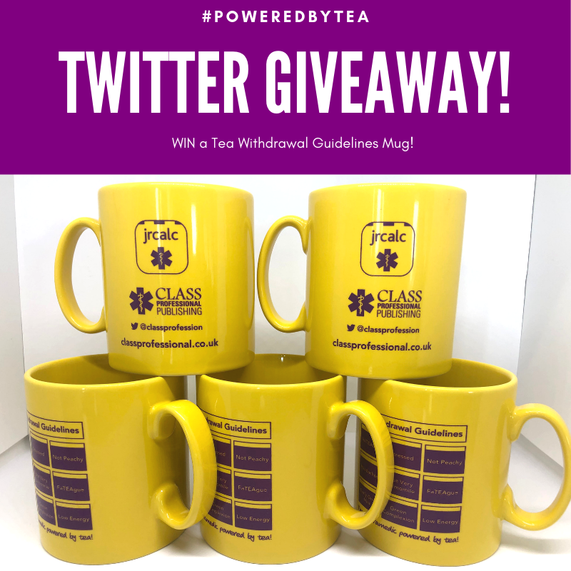 classprofession's tweet photo. β¨GIVEAWAYβ¨
We have 5 Tea Withdrawal Guidelines mugs up for grabs, available exclusively at this year's @emergencyukshow! For your chance to #WIN, simply LIKE & RT with #PoweredByTea & tag @classprofession βοΈ
Comp ends Weds 10 a.m. For T&Cs visit: https://t.co/ZAFWQUJNCW https://t.co/g20FhFSzCC