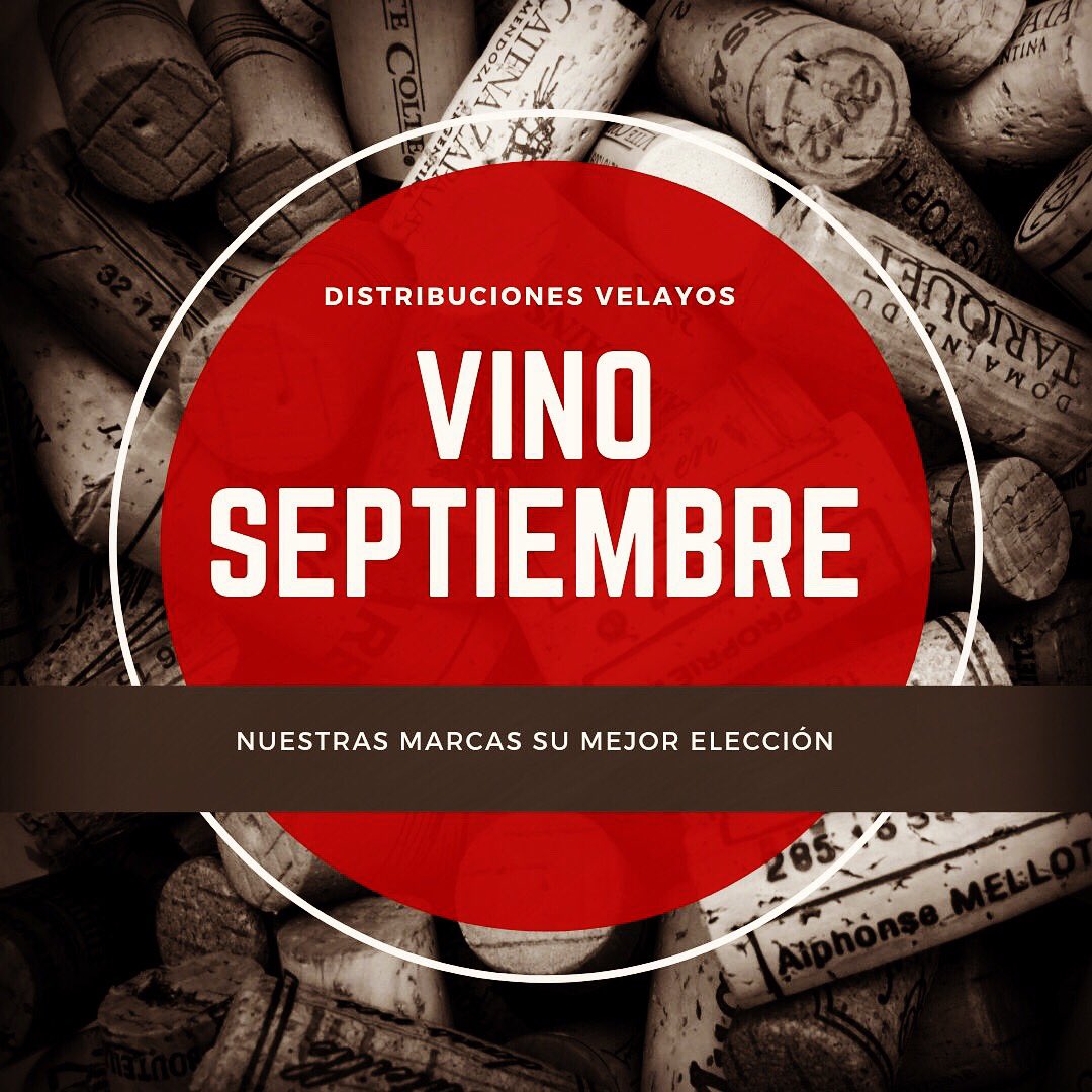 Vino septiembre, y con ello hemos preparado muchas ofertas de las mejores marcas del mercado. Para más información póngase en contacto con nosotros, estaremos encantados de atenderles. #distribucionesvelayos #nuestrasmarcassumejoreleccion #valladolid #vino #convinoesmejor