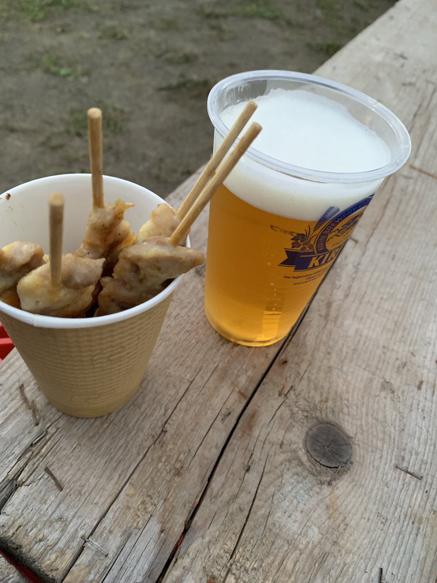 ビールと焼き鳥 ビールと焼き鳥