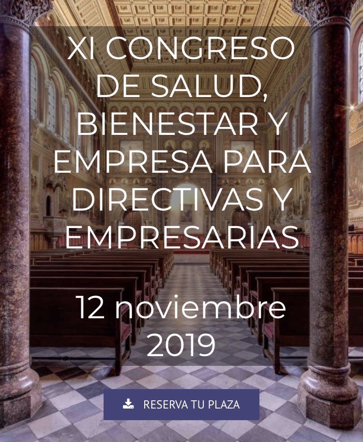 Women360Congres's tweet photo. Inscríbete ya 👉https://t.co/Je18y9GsG9 para asistir al próximo #W360BCN19. Junto a @UB_IL3 ❤️organizamos el #congreso de referencia en #Barcelona para #directivas #empresarias y #profesionales 😊donde ponentes de primer nivel hablarán de #salud, #bienestar y #empresa.
¡Apúntate! https://t.co/tJAkDmVb0T