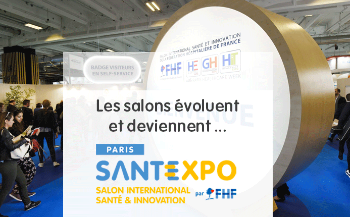 📢 Pour cette rentrée, on vous annonce que les salons #HopitalExpo #GerontHandicapExpo #SalonHIT deviennent #SANTEXPO

🎊 Nouveau nom = nouveau twitter

Retrouvez-nous sur : 
▶️<a href="/parisSANTEXPO/">SantExpo</a> 

Bonne rentrée à tous 😊!