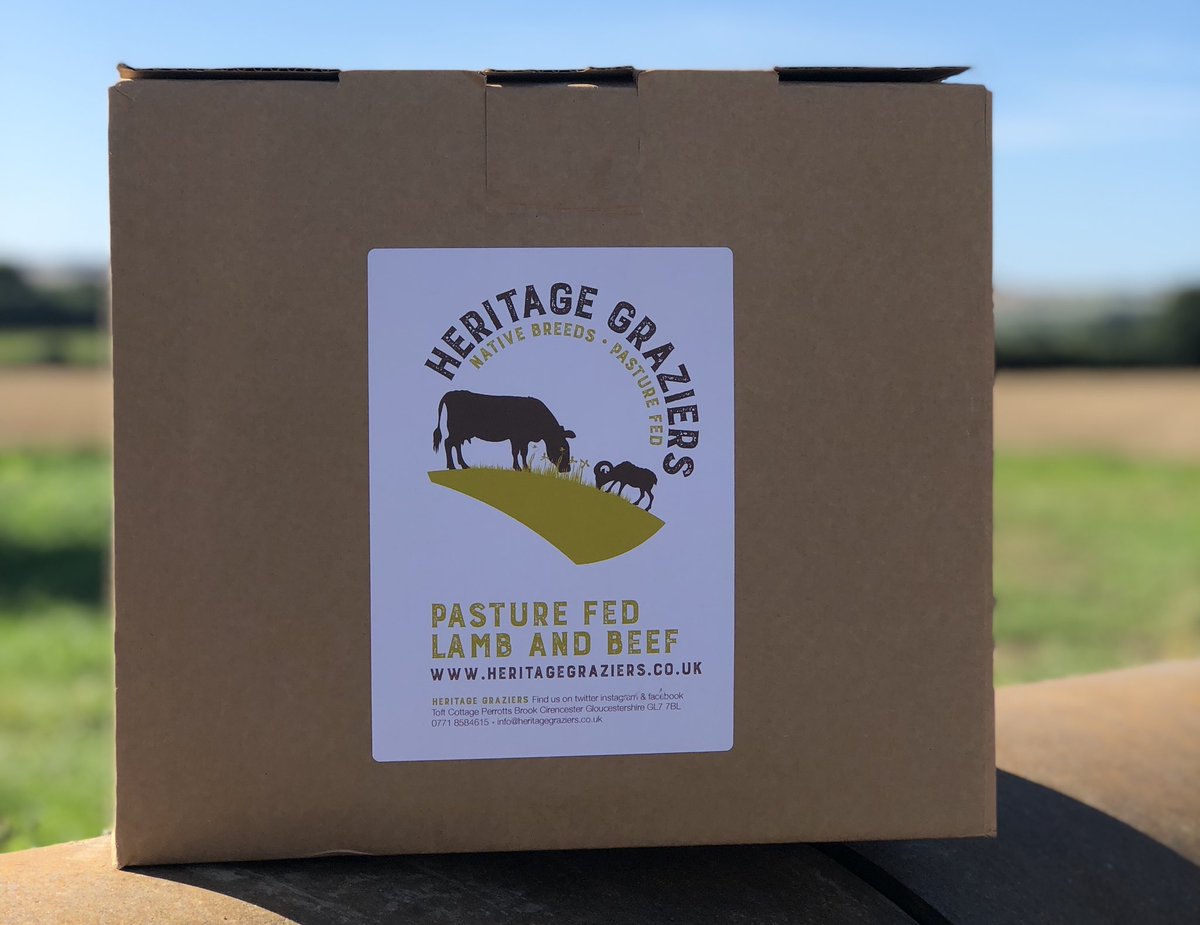 GreatCotmarsh's tweet photo. A delicious box of pasture fed, native breed hogget being delivered this morning just in time for the kick off to #LoveLambWeek
.
.
#pasturefed #grassfed #nativebreed #grassfedlamb #lambbox #hogget #britishlamb #meatbox #buylessbuybetter #goodfood #healthymeat #cotswoldfoodie https://t.co/nBMvuIKrdz