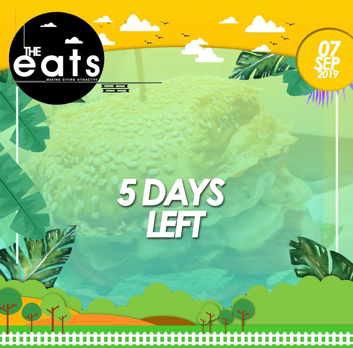 eats_za's tweet photo. Hello Eaters ๐๐๐
5 days to go ๐๐พ๐๐พ๐๐พ
PROCEEDS GOES TO JEHOVAH JIRAH ORPHANAGE CENTRE ๐ฌ๐พ๐ญ๐พ๐ซ๐พ
Let's gear up for our Spring edition on the 7th of September 2019 @Baxoxele Park, Block GG, Soshanguve @12pm ๐๐๐ฎ๐น๐ธ๐ฅ๐พ
Will you be there??? #07September2019 #sabcnews https://t.co/XfZlrNH2Op