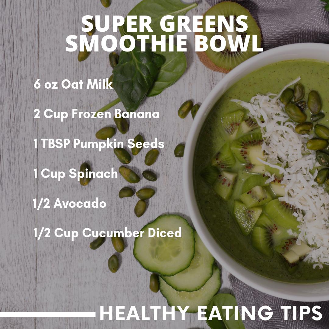 juicers559's tweet photo. Looking for a go to Breakfast Smoothie Bowl? Try this Super Greens Smoothie Bowl. 6 oz Oat Milk, 2 Cup Frozen Banana, 1 TBSP Pumpkin Seeds, 1 Cup Spinach, 1/2 Avocado, and 1/2 Cucumber Diced. #juicerscoldpress #plantbased https://t.co/lqtCN1Hd1v