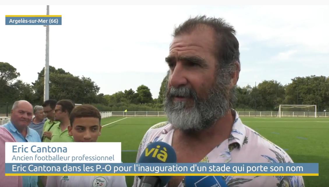 Vidéo inauguration du Stade Eric Cantona Argelès-sur-Mer youtu.be/3LrByK20H-0