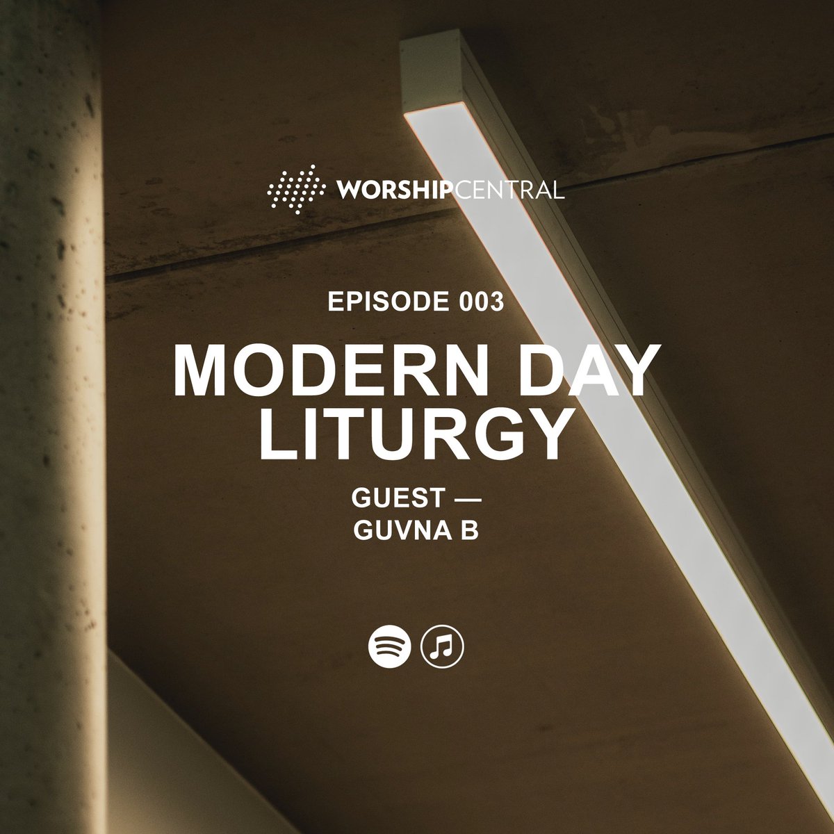 worshipcentral's tweet photo. EP03 of the @worshipcentral podcast is out! We find out what liturgy actually is and what it means for our times of worship, unpack the song story of ‘Cast Your Cares’ PLUS we get to chat with @guvnab! It's an episode packed full of practical ways to apply in your local context https://t.co/dhnyN5X3oN