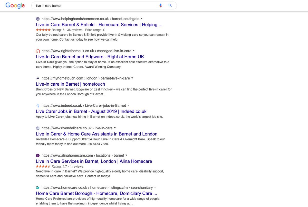 Fibre_Marketing's tweet image. We're continuing to see the same SERP changes that were made to mobile on desktop - hello favicons #GoogleSerp #Google #SEO #URLfirst