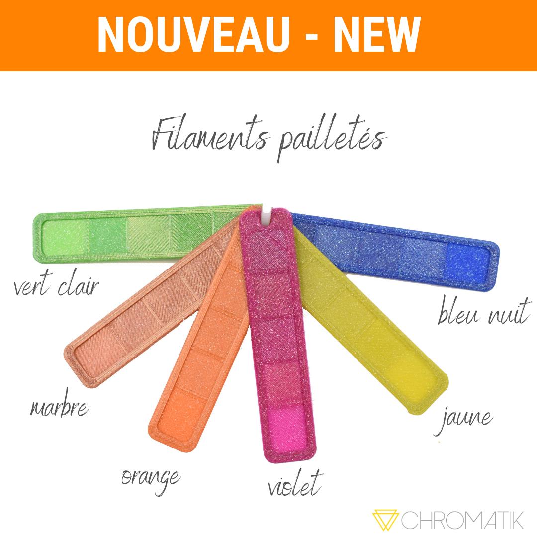 Dagoma3D's tweet photo. C'est maintenant que tu vas mettre des paillettes dans sa vie Kévin ! Les nouvelles couleurs sont arrivées ✨✨✨
https://t.co/NUA2MwjfhW
#metsdespaillettesdansmaviekevin #fil3D #impression3D #3Dprinting #3Dprinter #imprimante3D #lemoisdufilamentchezDagoma https://t.co/hSOTzmlYDt