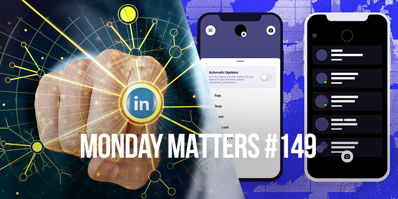 Een nieuwe week staat voor de deur en dat kan maar 1 ding betekenen! Tijd voor een nieuwe Monday Matters. In editie 149 vertellen we meer over Facebook Messenger en LinkedIn insights. Dit en veel meer lees je hier: bit.ly/MM_149