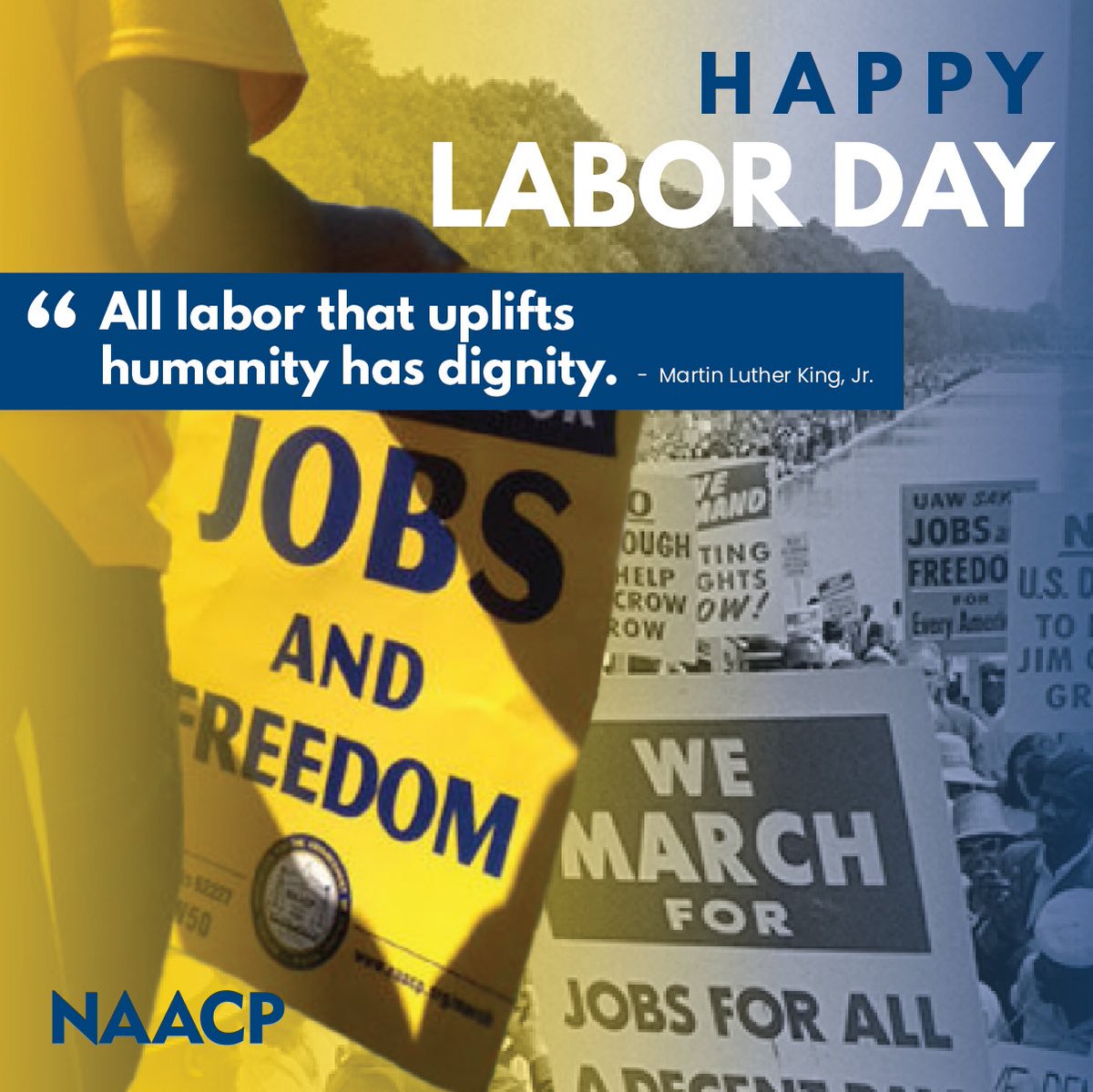 Today we honor the members of the labor movement past and present. #LaborDay