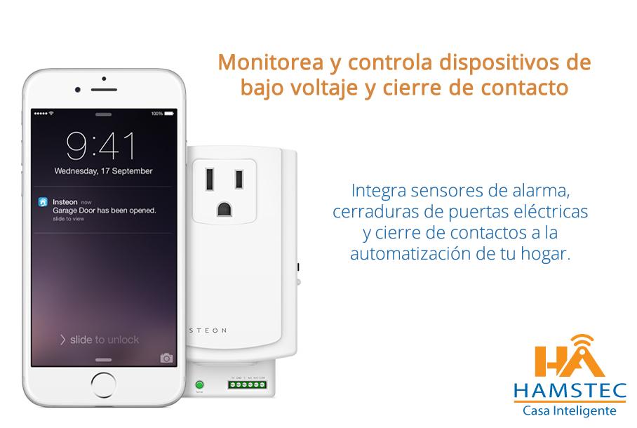 HamstecMexico's tweet photo. Controla y monitorea tus dispositivos de bajo voltaje, desde tu celular.

#Hamstec #CasaInteligente #SmartHome #Insteon #domotica #contacto https://t.co/31oFRCIynh