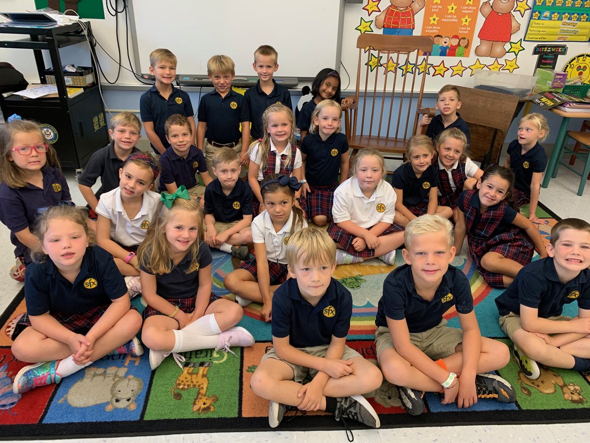 sfxokeefe's tweet photo. Fabulous first graders begin a new school year! https://t.co/2dpdJSeRG8