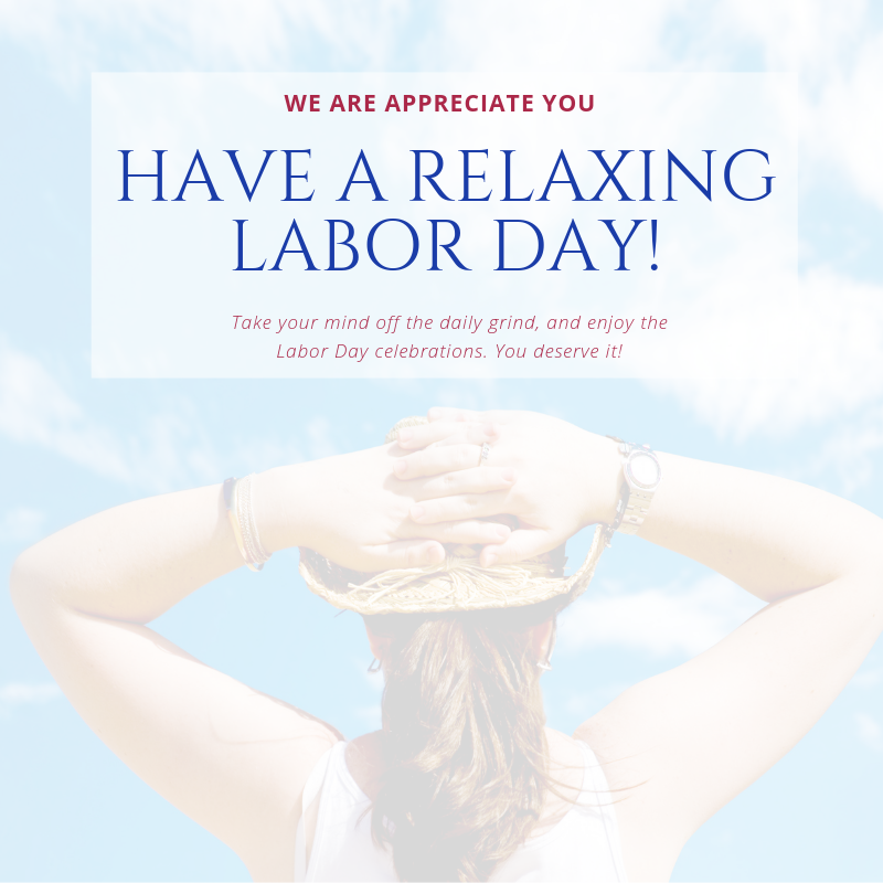 KomegashiToo's tweet photo. We're wishing you a relaxing #LaborDay! https://t.co/sp4dUSw8yq