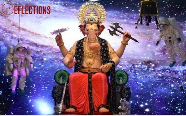 ReflectionsScit's tweet photo. Team Reflections wishes everyone "HAPPY GANESH CHATHURTI".
To shed more light on this, reflectionist @anindya_vinayak has beautifully described it with magical words, "Welcoming Ganesha in 2019".
#happyganeshchaturti #ganesha #scitreflections
#scit #reflections #reflectionist https://t.co/8ozXMszMuT