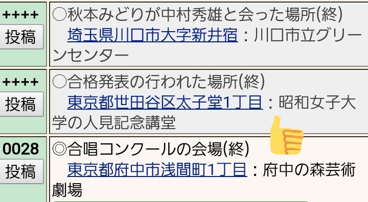 レイコ 僕の生きる道 最終回 生徒の合格発表が 行われたシーン 昭和女子大学人見記念講堂