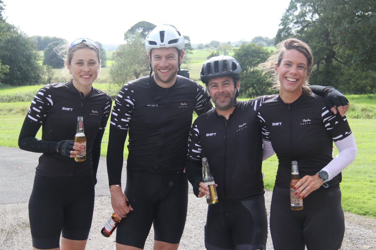 We are exceptionally proud of our incredible team, for completing the @rapha #L2M ride, raising over £2,500 for @AmbitiousAutism Acknowledge the team's efforts and help to improve opportunities for children and young people with autism here: justgiving.com/fundraising/l2m #WeAreSHIFT