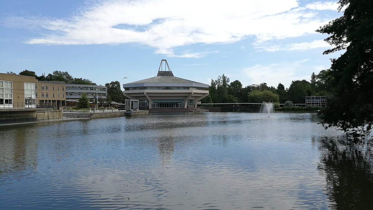 gwaconstable's tweet photo. Excited for my first day as a Lecturer in the Maths Department at the University of York! After the University of Zurich and the University of Bath, it seems like I've developed a fondness for brutalism and ponds. https://t.co/cMBtzwwIMR