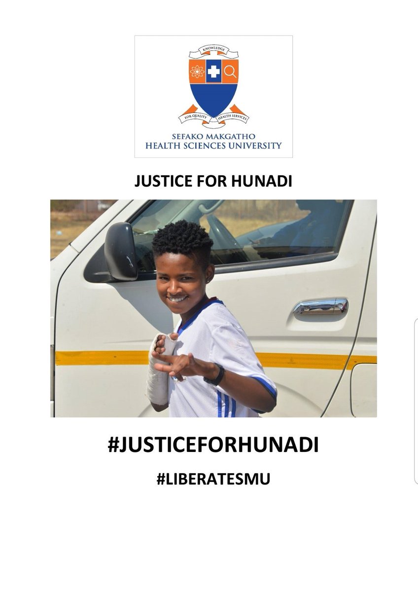 McSeel_Official's tweet photo. She was a daughter of someone 
A friend to many
A baller
A future Doctor 

She came to @SMU_SA to get a qualification. 

Now passed on due to FOOD POISONING from our own cafeteria!!! 

something must happen 

#JusticeForHunadi https://t.co/xZKl0ETuPa