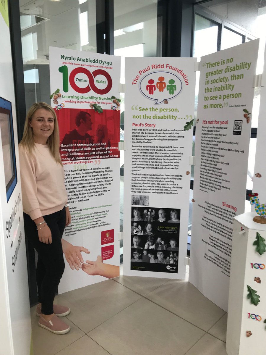 Fab to see <a href="/PaulaHopes1/">Paula Hopes 💙</a> in Morriston Hospital today promoting learning disability awareness!