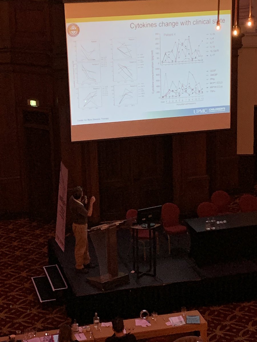 AOdaib's tweet photo. Prof. Jerry Vockley presenting about his teamโs experience in treating patients with fatty acid oxidation disorders with PPAR agonists. #VLCAD #inform19 #inform2019 #metabolic_disorders https://t.co/Dyz6RcsDSh