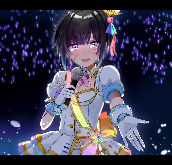 千夜ちゃん。今年君に出会えてよかったと思う。
多分まだ君こと受け入れていない人はいっぱいあると思う
優遇された分、これはシンデレラとして一つの試練だと思います
辛いことこれからもあるけど
でも私は君と一緒に乗り越えたいと思う。
生まれてきてくれてありがとう。
#デレステ4周年 
