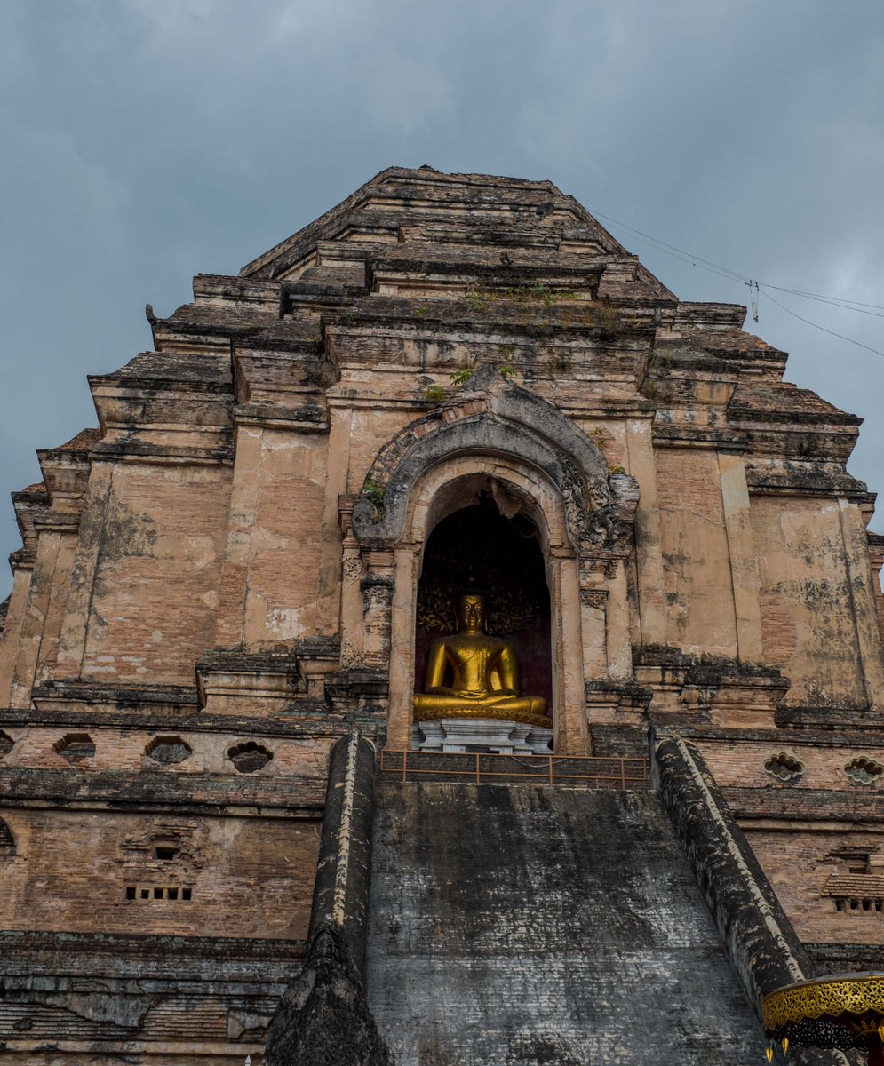 I'm pretty sure that Chiang Mai has more temples than Seattle has Starbucks;  they are literally everywhere you look.  From ancient stone monuments crumbling beneath the jungle to gold clad shrines, they are a major part of the Chiang Mai landscape and beautiful to behold.
