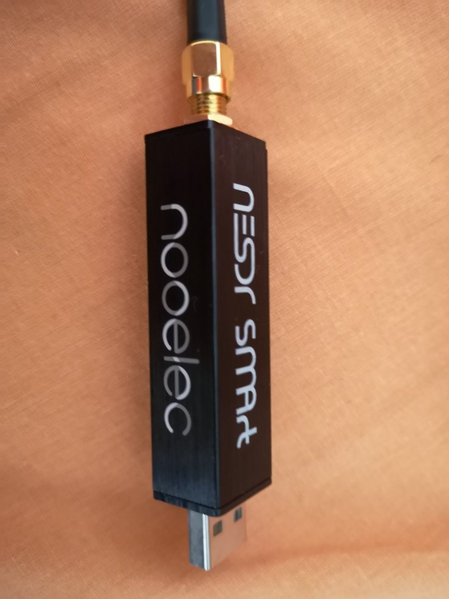 Ya tengo un nuevo juguetito. Módulo #SDR para la recepción, por ejemplo, de señales de satélites meteorológicos, METEOSAT o de sondas meteorológicas. ¡Ah! y también la FM de toda la vida 😜