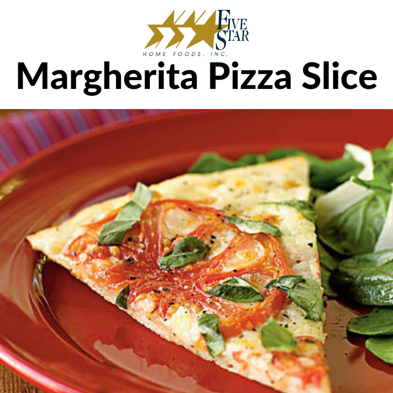 5StarHomeFoods's tweet photo. New Item Alert: Margherita Pizza Slice !! 🍕 https://t.co/jbPa9Q2qMW