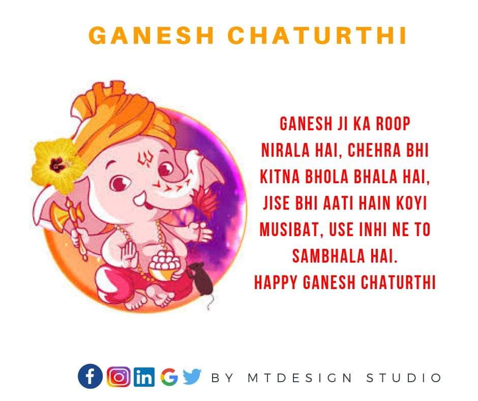 ManaliTopiwala's tweet photo. This spectacular festival of Ganesh Chaturthi honors the birth of the beloved Hindu elephant-headed god, Lord Ganesha, popularly worshiped for his ability to remove obstacles and bring good fortune. 
#GaneshChaturthi #GaneshVandna #MTDesignstudio #Interiordesigner https://t.co/FLyvtyYYkM