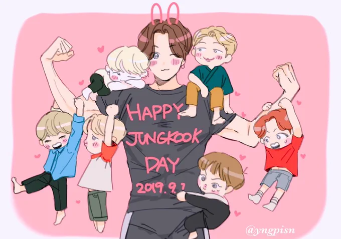 ぐうちゃんおめでとう〜遅くなっちゃった
#정국아생일축하해
#HappyJungkookDay 